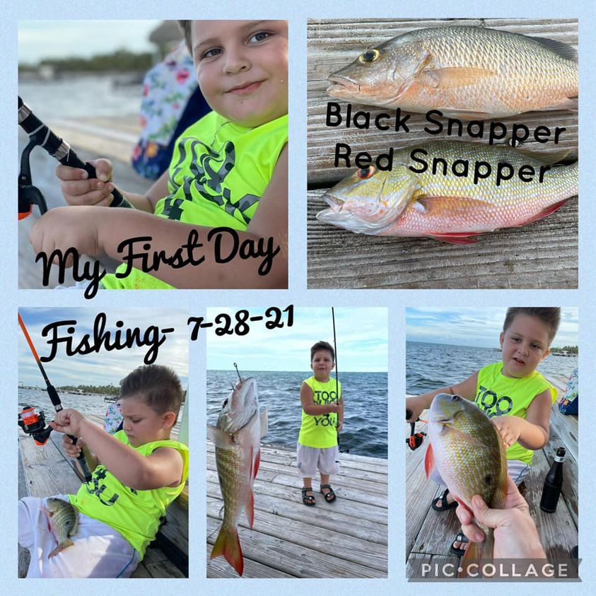 Dock Fishing with Kids in Belize - Belize Budget Suites